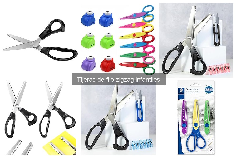 ¿Qué Son las Tijeras de Filo Zigzag Infantiles? Características y Usos