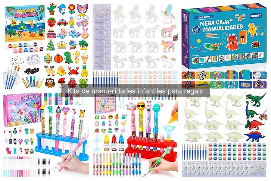 ¿Qué son los kits de manualidades infantiles? Descúbrelos