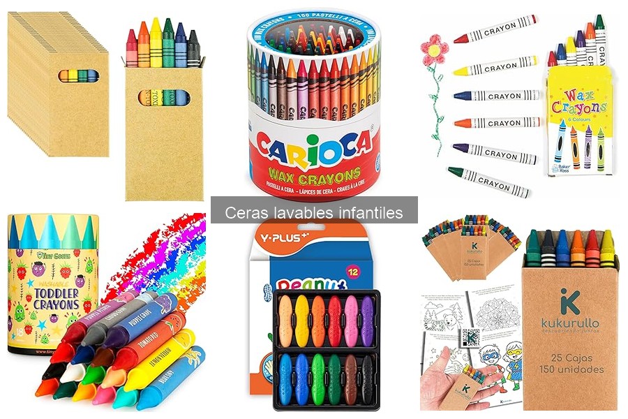 Recetas Creativas con Ceras Lavables para Manualidades Infantiles