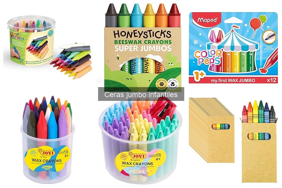 Reseñas de ceras jumbo infantiles: ¿Cuál es la mejor opción?