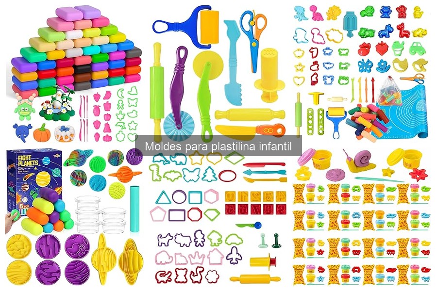 Reseñas de los Mejores Moldes para Plastilina Infantil