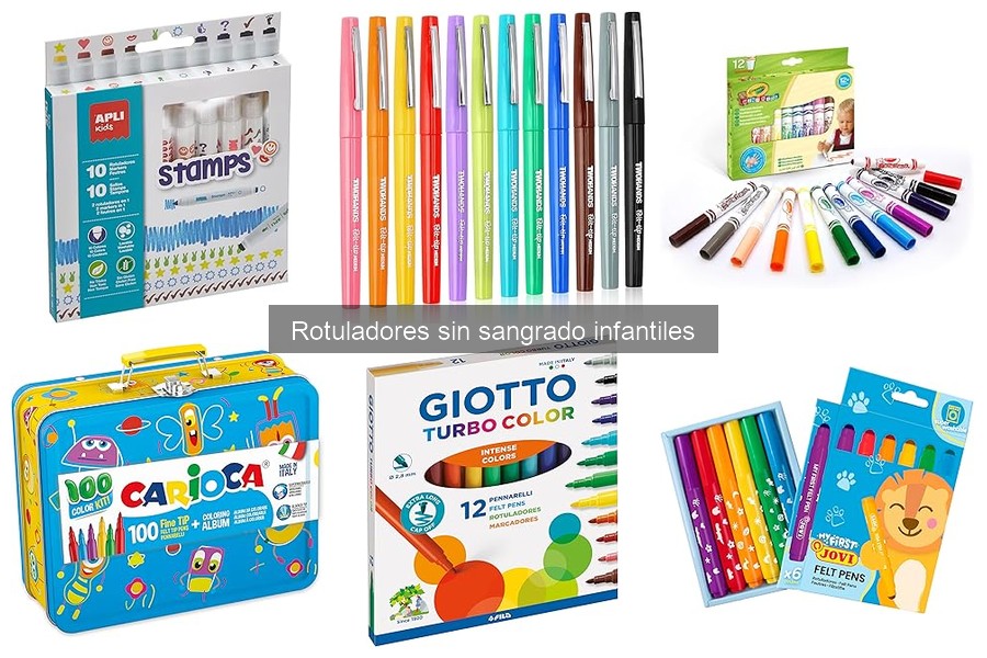 Reseñas de Rotuladores Sin Sangrado para Niños