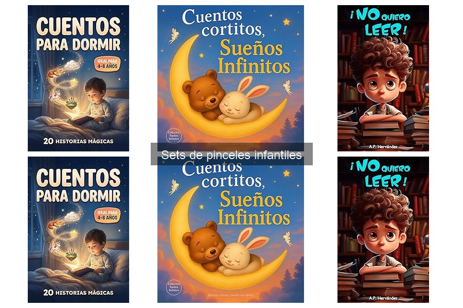 Sets de pinceles infantiles: características y usos