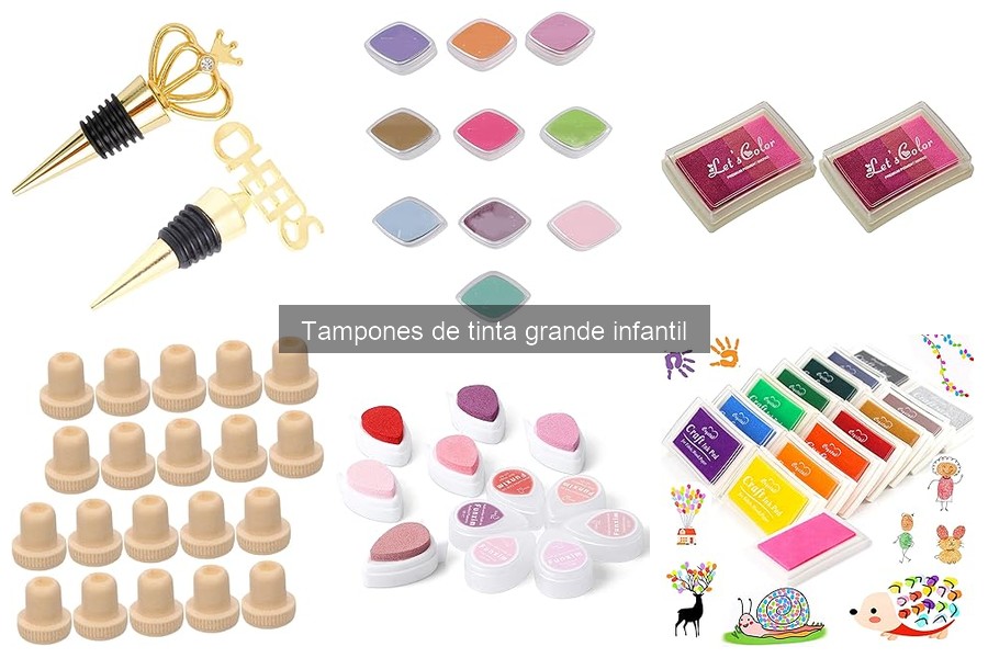 Soluciona Problemas Comunes con Tampones de Tinta Grande Infantil