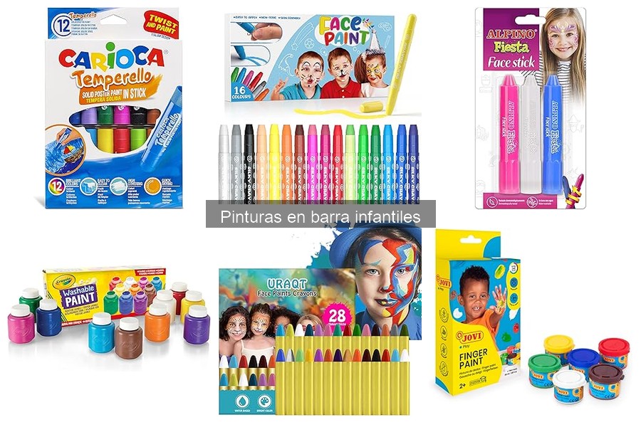 Soluciones a Problemas Comunes con Pinturas en Barra Infantiles