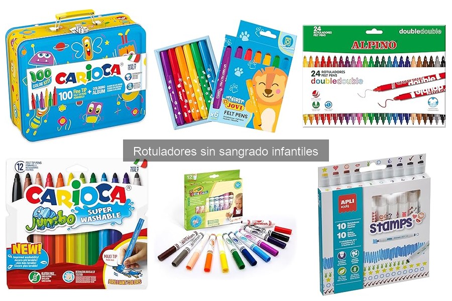 Soluciones para rotuladores sin sangrado que no funcionan