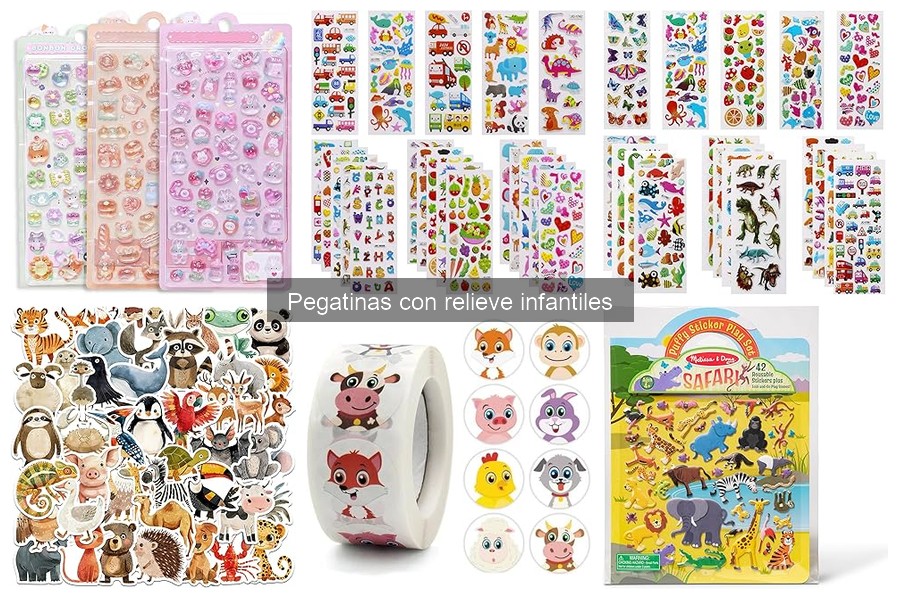 ¿Son Seguras las Pegatinas con Relieve para Niños?