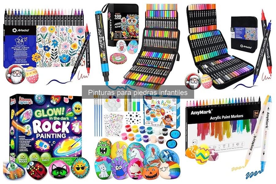 Técnicas de Pintura para Piedras Infantiles: Guía Práctica