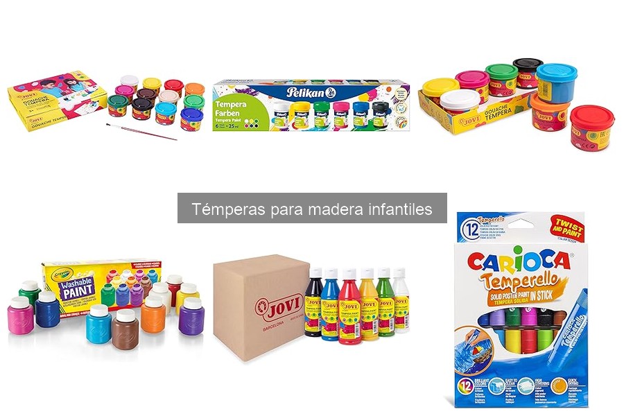Témperas para madera no tóxicas: Guía de opciones seguras