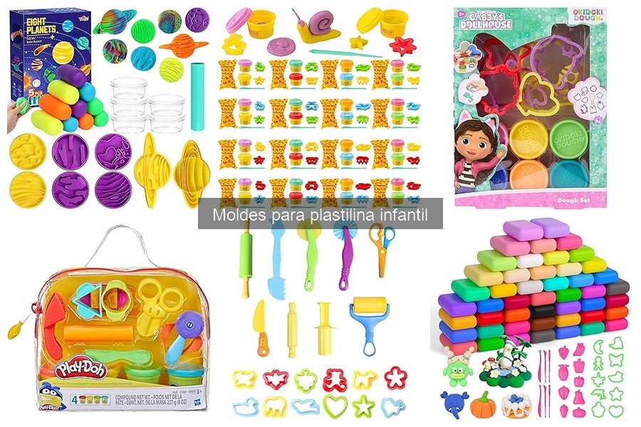 Tendencias en Moldes para Plastilina Infantil 2023