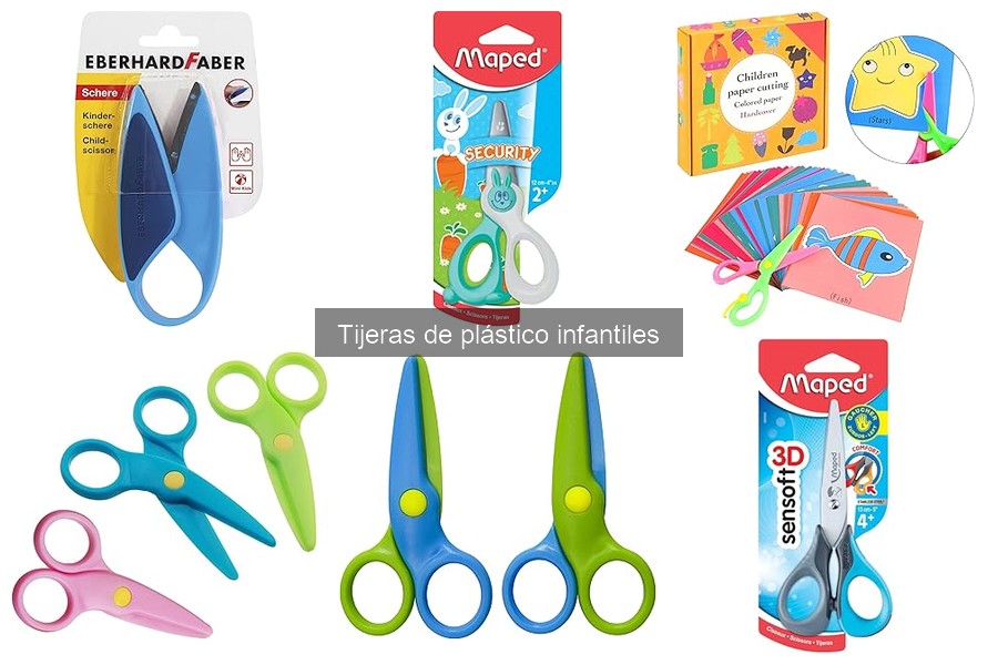 Tijeras de plástico para niños: ¿Son seguras?