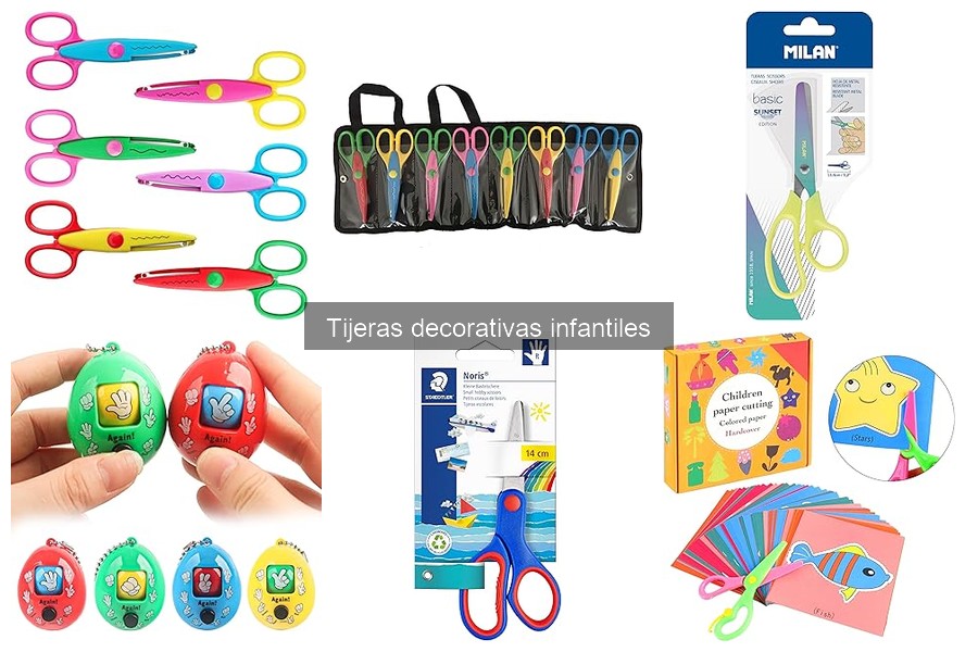 Tijeras Decorativas Infantiles: ¿Qué Son y Cómo Usarlas?
