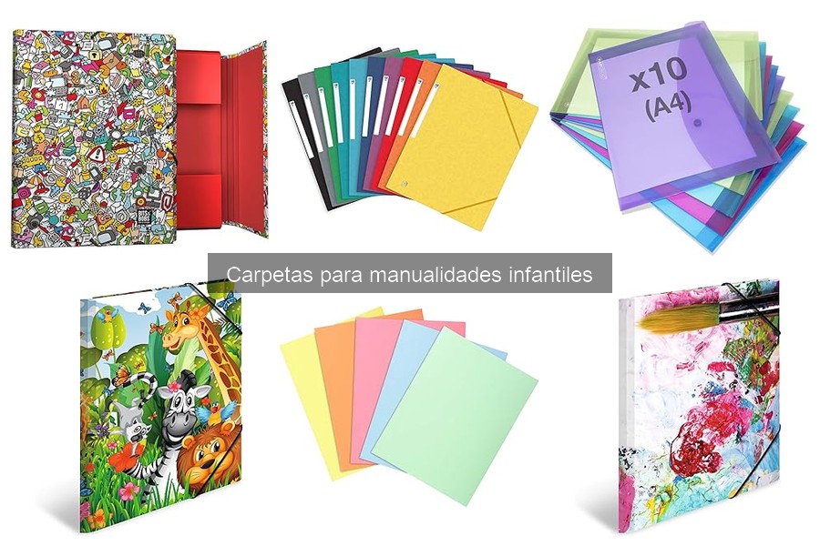 Tipos de carpetas para manualidades infantiles: guía completa