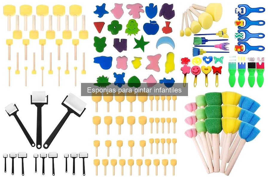 Tipos de Esponjas para Pintar Infantiles: Guía Completa