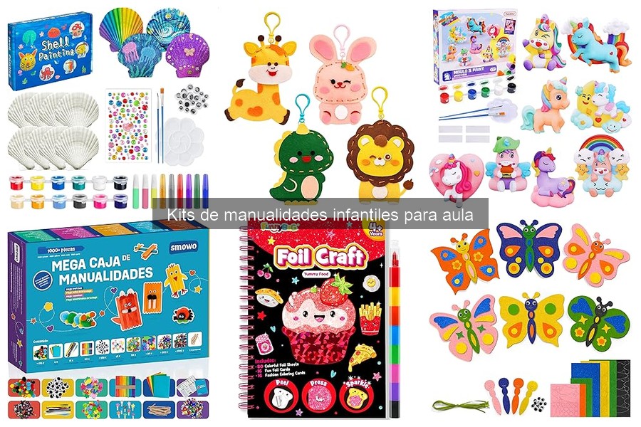 Tipos de Kits de Manualidades Infantiles para Aula