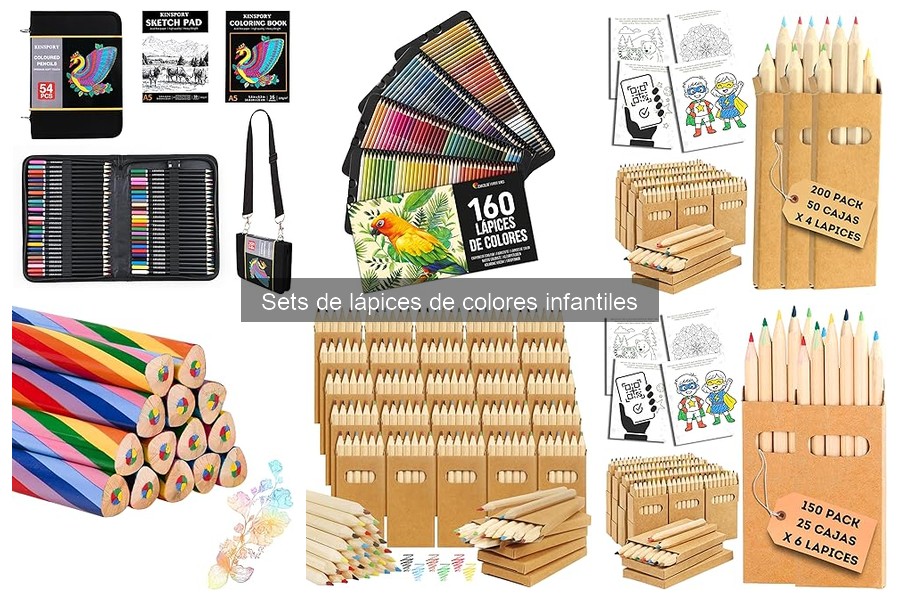 Tipos de Lápices de Colores Infantiles: Guía Completa