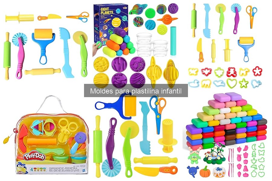 Tipos de Moldes para Plastilina Infantil: Guía Completa