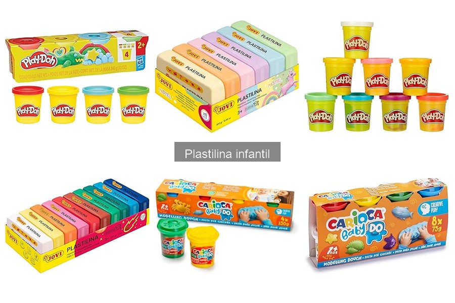Tipos de plastilina para niños: características y beneficios