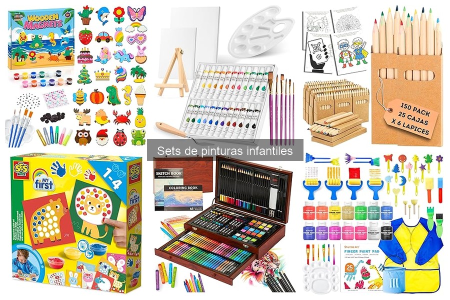Tipos de Sets de Pinturas Infantiles: Guía Completa
