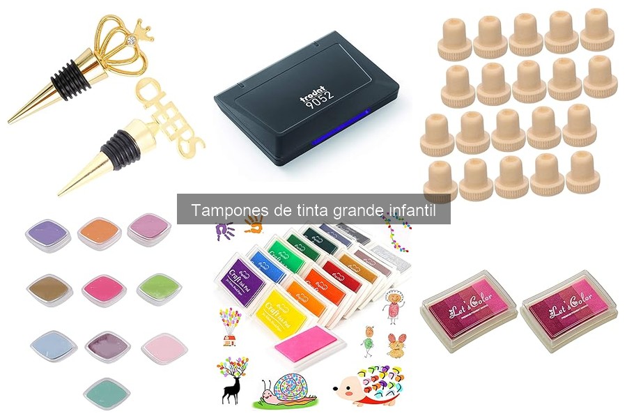 Todo sobre los tampones de tinta grande infantil