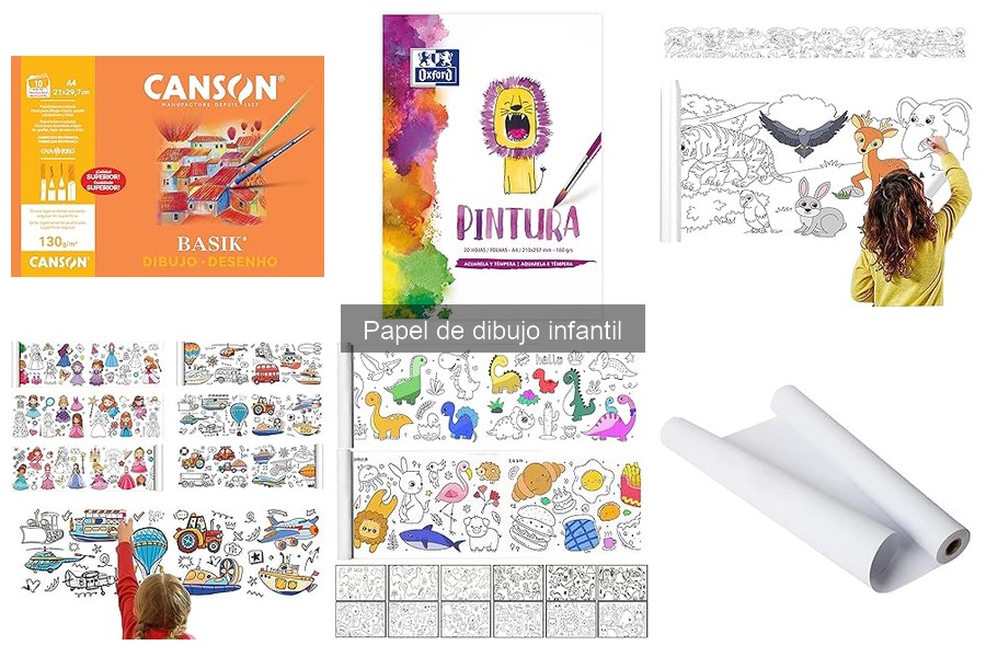 Tutorial fácil para usar papel de dibujo en manualidades infantiles