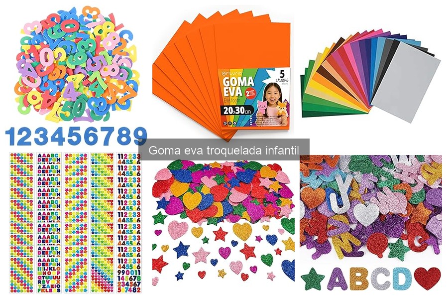 Ventajas de la Goma Eva Troquelada en Manualidades Infantiles