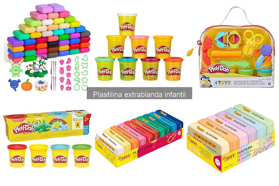 Ventajas de la plastilina extrablanda en manualidades infantiles