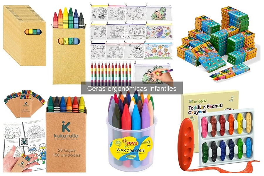 Ventajas de las ceras ergonómicas infantiles para los niños