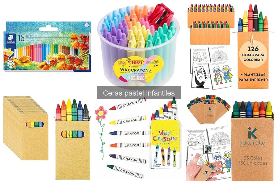 Ventajas de las ceras pastel infantiles para manualidades