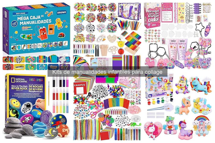 Ventajas de los Kits de Manualidades Infantiles para Collage