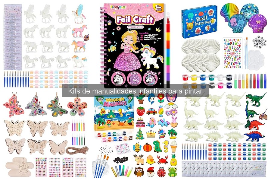 Ventajas de los Kits de Manualidades para Pintar en Educación Infantil