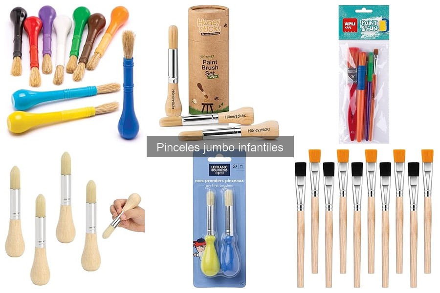 Ventajas de los Pinceles Jumbo en Manualidades Infantiles