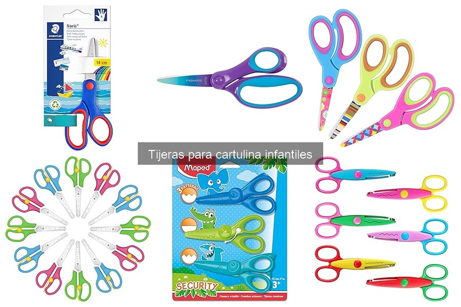 Ventajas de Tijeras para Cartulina en Manualidades Infantiles
