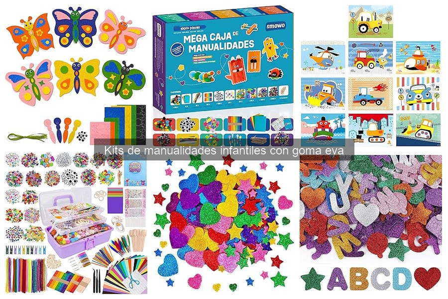 Ventajas de usar goma eva en manualidades infantiles