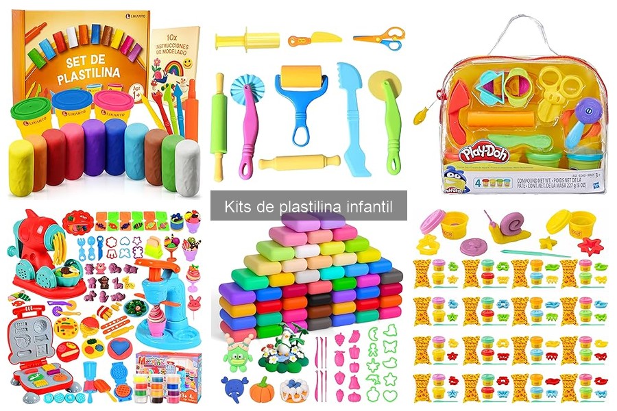 Ventajas de usar kits de plastilina para niños