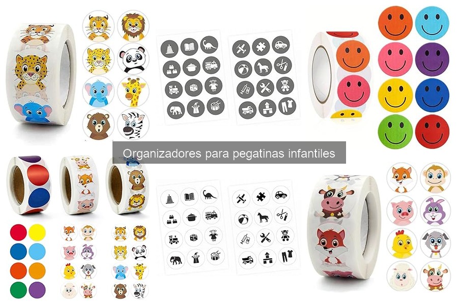 Ventajas de Usar Organizadores para Pegatinas Infantiles