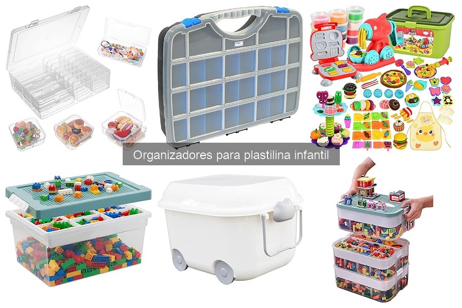 Ventajas de usar organizadores para plastilina infantil