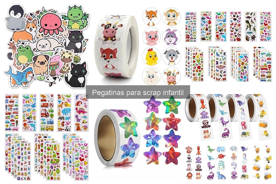 Ventajas de Usar Pegatinas en Scrapbooking Infantil