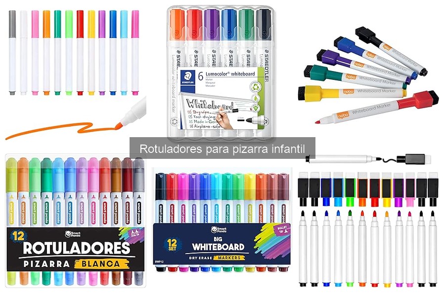 Ventajas de usar rotuladores para pizarra infantil