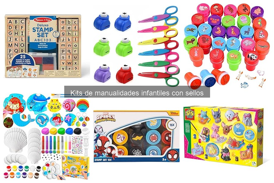 Ventajas de Usar Sellos en Manualidades Infantiles