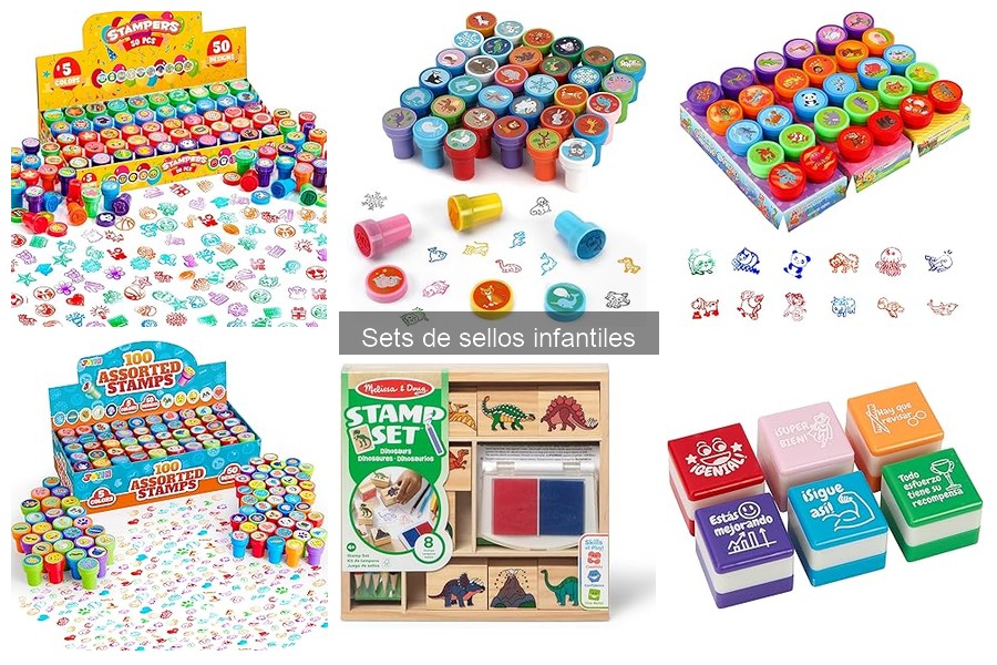 Ventajas de usar sets de sellos en manualidades infantiles