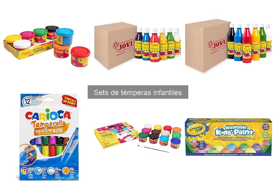 Ventajas de Usar Sets de Témperas Infantiles para Creatividad