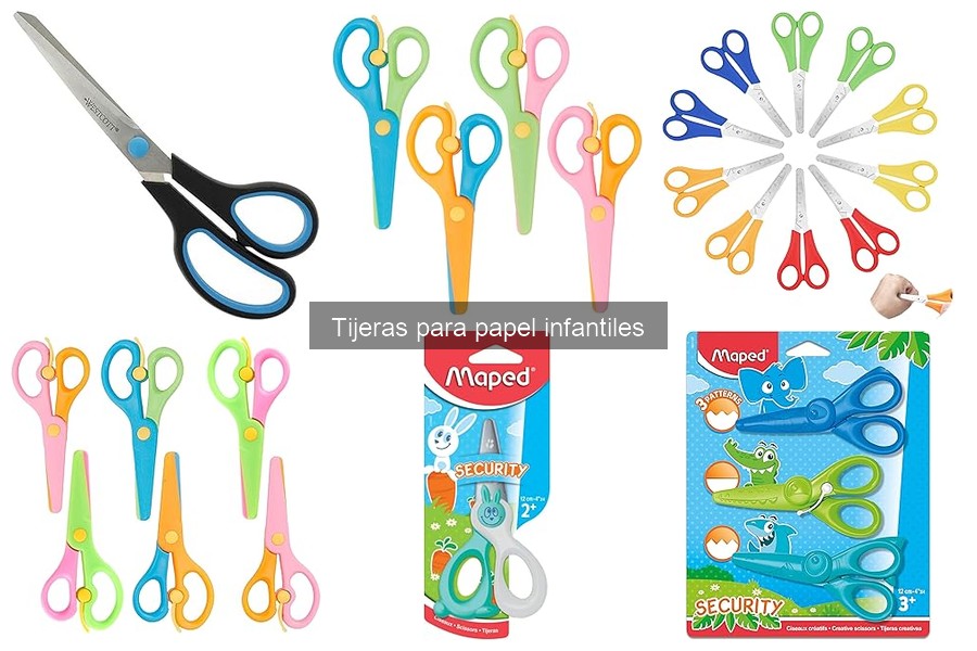 Ventajas de usar tijeras para papel en el desarrollo infantil