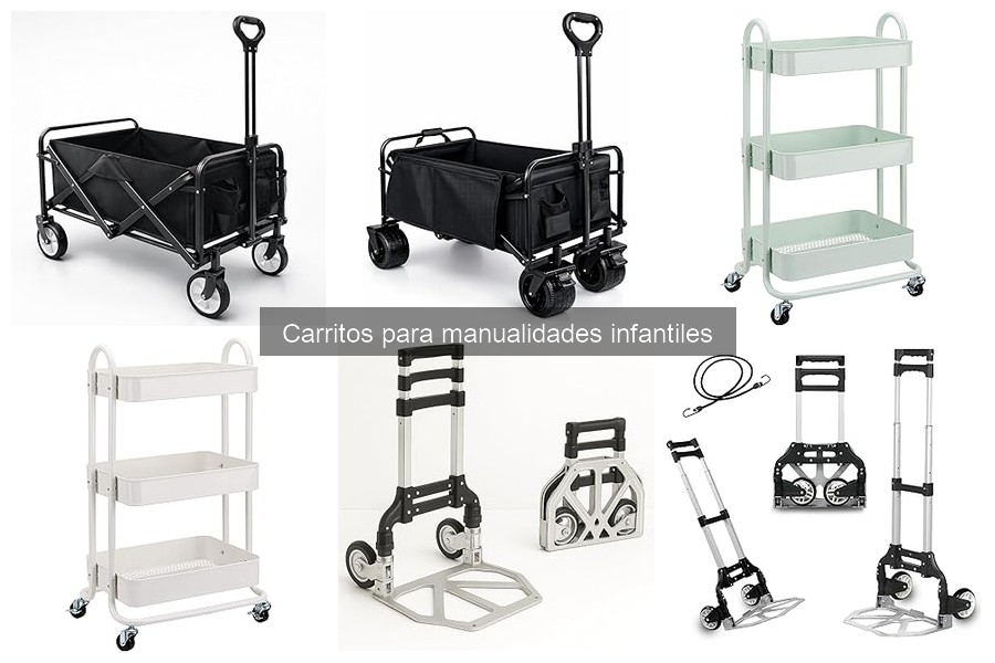 Ventajas de usar un carrito para manualidades infantiles