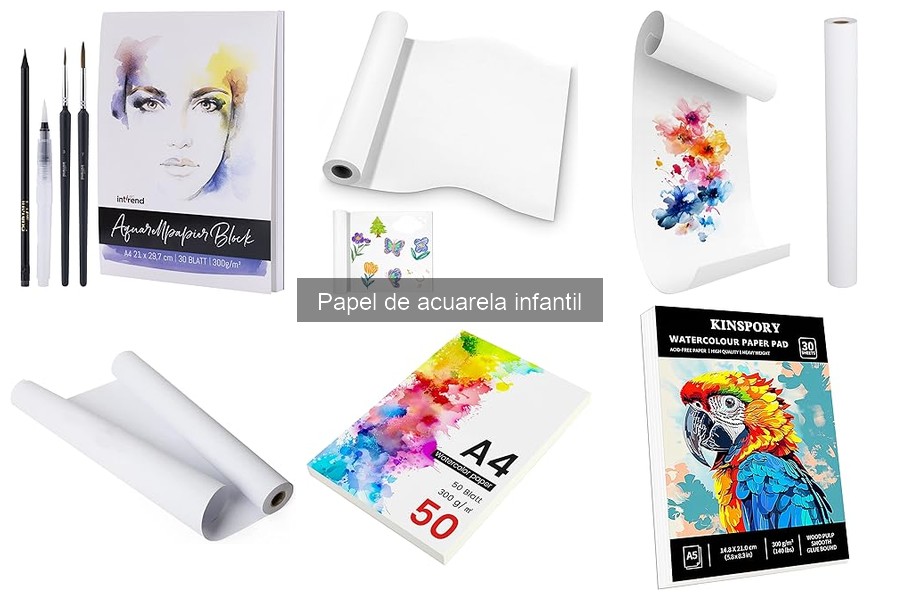 Ventajas del papel de acuarela en manualidades infantiles