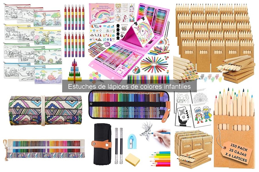 Ventajas y desventajas de estuches rígidos para lápices de colores