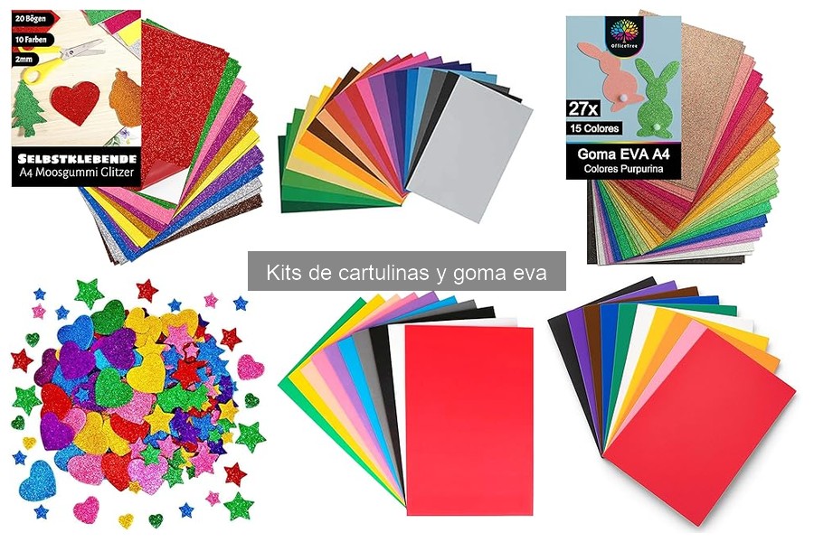 Ventajas y Desventajas de Kits de Cartulinas y Goma Eva
