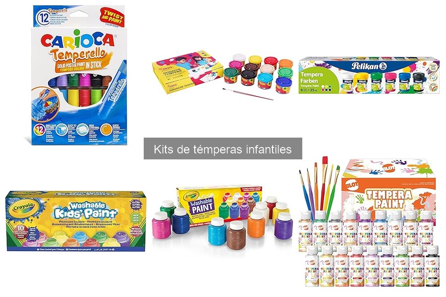 Ventajas y Desventajas de Kits de Témperas Infantiles