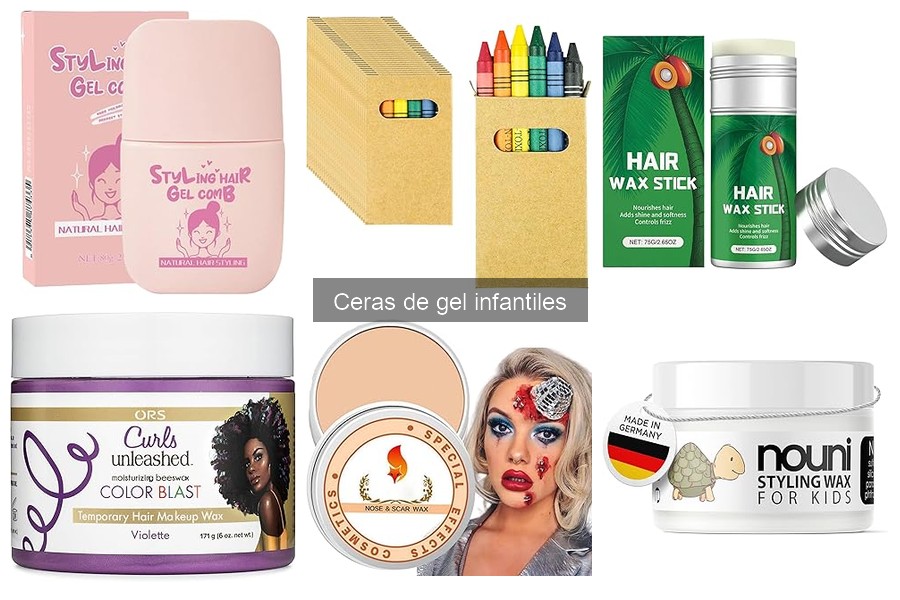 Ventajas y desventajas de las ceras de gel para niños