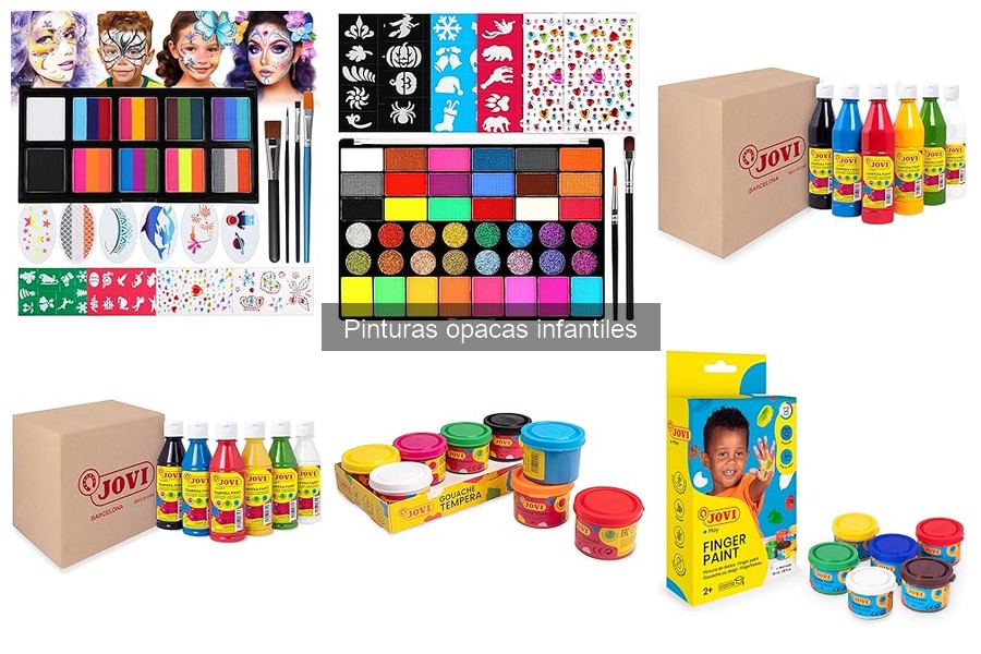Ventajas y Desventajas de las Pinturas Opacas Infantiles